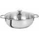 Cristel Casserole - Sauteuse Sauteuse Master 2 anses 24cm inox avec couvercle