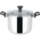 Actuel Faitout induction inox 24cm - 6 litres