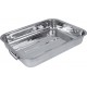 Crealys Plat à four inox 31 x 23 x 6cm