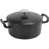 MegaStore Express Cocotte ronde 2.5 L Noir