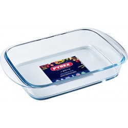 Pyrex Plat à four en verre rectangulaire