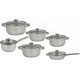 Napoleon Batterie de cuisine induction 12 pièces INOX