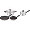 Tefal Batterie de cuisine induction 6 pièces inox SIMPLEO
