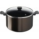 Tefal Marmite aluminium + couvercle EASY COOK & CLEAN 30cm