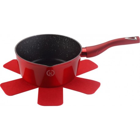 Napoleon Casserole induction rouge métallique 16cm