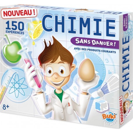 BUKI Chimie Chemistry - 150 expériences sans danger