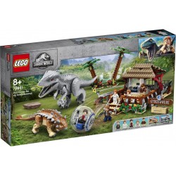 LEGO Jurassic World 75941 - L'Indominus Rex contre l'Ankylosaure