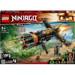 LEGO NINJAGO 71736 Le jet multi-missiles Boulder Blaster