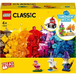 LEGO Classic 11013 Briques transparentes créatives