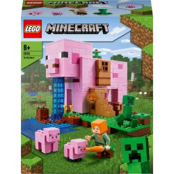 LEGO Minecraft 21170 Le jeu de construction de La Maison Cochon