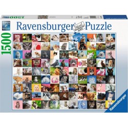 Ravensburger Puzzle 1500 pièces - 99 chats