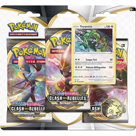 PACK 3 BOOSTERS POKEMON