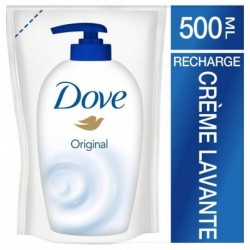 Dove Recharge De Crème Lavante De Mains Original 500ml (lot de 4 recharges)