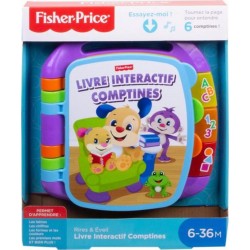 FISHER PRI LIVRE INTERACTIF COMPTINES