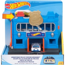 HOT WHEELS HW CITY POSTE DE POLICE