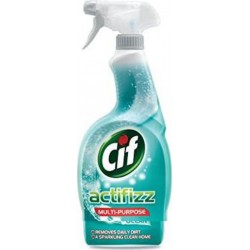 Cif Spray Actifizz Multi-Usages Océan 750ml (lot de 4)