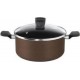 TEFAL FAITOUT Gaz 24cm 4,7L avec Couvercle EXTRA 3168430237506