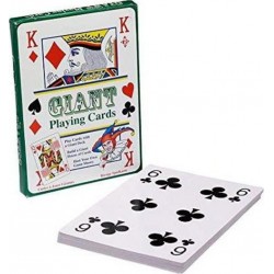Giant Jeux De 54 Cartes Xxl, Carte Geante 28 X 20 Cm Jeux de 54 cartes XXL, carte geante 28 x 20cm