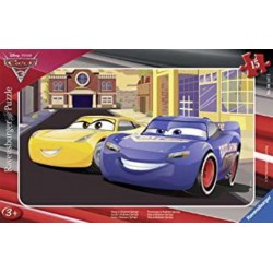 Ravensburger Puzzle cadre 15 pièces - Escale à Radiator Springs / Disney Cars 3