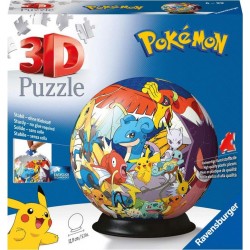 Ravensburger Puzzle 3D rond 72 pièces - Pokémon