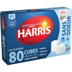 HARRIS Allume-feu Cubes X80