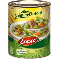 Erasco Grüne Bohnen-Eintopf 800g (carton de 6)