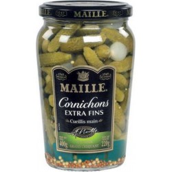 Maille Cornichons Extra Fins 400g (lot de 6)