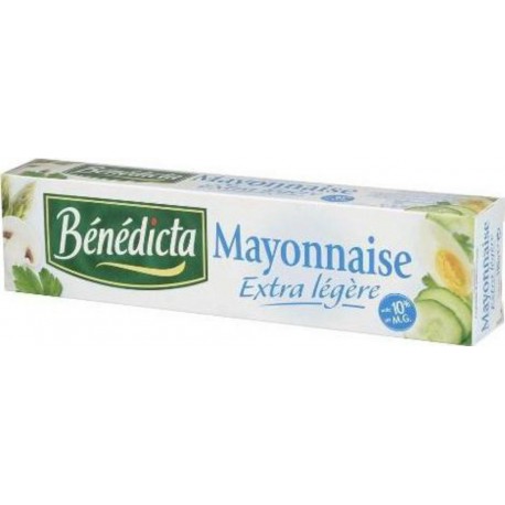 Bénédicta Mayonnaise Extra Légère 190g (lot de 10)