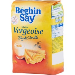 Béghin Say Saveur Vergeoise Blonde Vanille 500g (lot de 6)