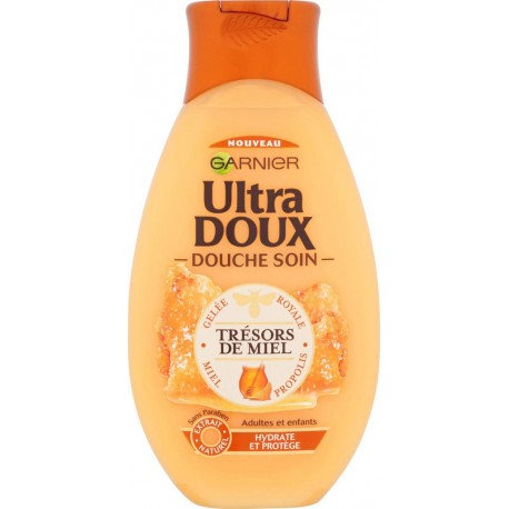 Garnier Ultra Doux Douche Soin Trésors de Miel 250ml (lot de 4)