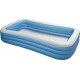 INTEX Piscine Rectangulaire Family Bleue 305cm x 183cm x 56cm