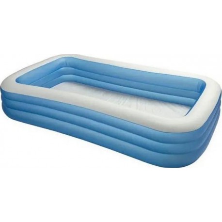 INTEX Piscine Rectangulaire Family Bleue 305cm x 183cm x 56cm