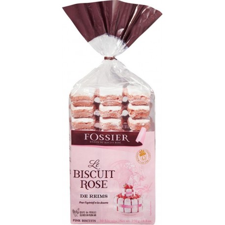 FOSSIER Le Biscuit Rose de Reims 250g (lot de 3)