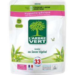 L'Arbre Vert Lessive hypoallergénique recharge 1,5L