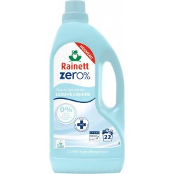 Rainett ZERO% Lessive Liquide Peaux Sensibles 1,5L (lot de 2)
