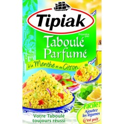 Tipiak Préparation pour Taboulé Parfumé à la Menthe et au Citron par 2 Sachets de 350g (lot de 4)