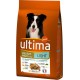 Ultima Croquettes Light Chiens Adult Medium Maxi +10 Kg Poulet Riz Format 7,5Kg