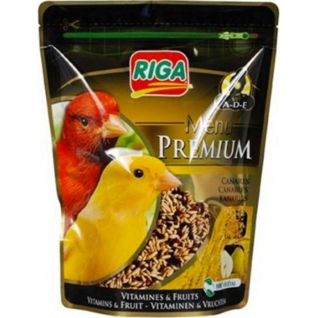 Riga Menu Premium Pour Canaris Vitamines Et Fruits 800g (lot de 2)