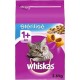 Whiskas Croquettes Chats Stérilisés 1+An au Saumon Grand Format 3,6Kg (lot de 2)