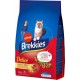 Brekkies Delice Croquettes Croquantes Fourrées au Jambon pour Chats au Poulet Dinde et Légumes 4Kg (lot de 3)