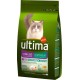 Ultima Croquettes Chat Stérilisé d’Intérieur Dinde 1,5Kg (lot de 3)