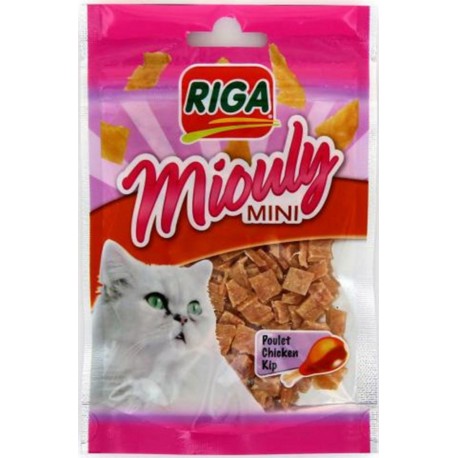 Riga Miouly Mini au Poulet pour Chat 50g (lot de 3)