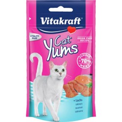 Vitakraft Cat Yums au Saumon Pour Chat 40g (lot de 3)