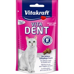 Vitakraft Vita Dent En-Cas Pour l’Hygiène Dentaire Pour Chat 75g (lot de 6)
