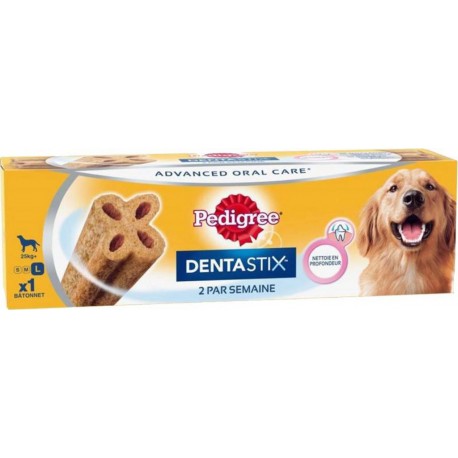 Pedigree Dentastix Advanced Oral Care pour Grands Chiens 120g (lot de 6)