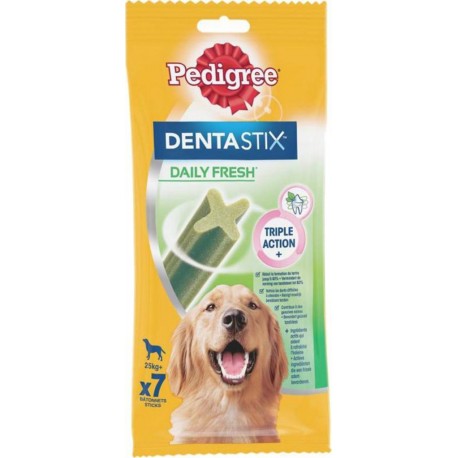 Pedigree Dentastix Daily Fresh Triple Action pour Grands Chiens 270g (lot de 4)