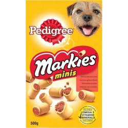 Pedigree Markies Minis Délicieux Biscuits Fourrés 500g (lot de 6)