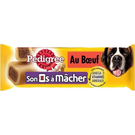 Pedigree Son Os à Mâcher au Boeuf 210g (lot de 6)