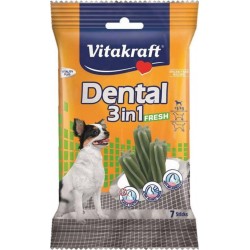 Vitakraft Dental 3 en 1 Fresh XS pour Chien 70g (lot de 6)