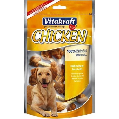 Vitakraft Haltères au Poulet pour Chien 80g (lot de 2)